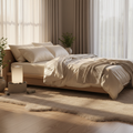 Bundle Douceur Absolue — NUAGE, SOIE, SOURCE — Ambiance chambre sérénité Zalenzi